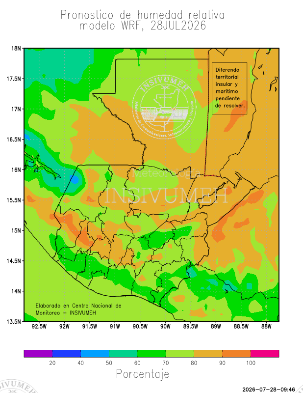 HRMED diario GFS 15 días día 1