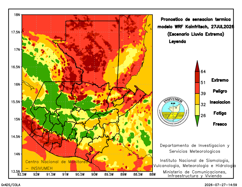 Sensación térmica día 1