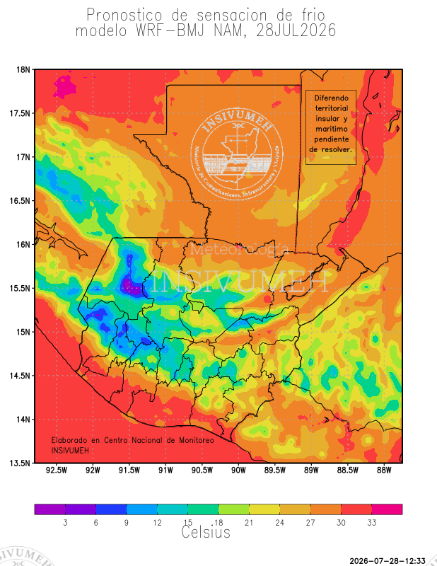 Sensación de frío día 1