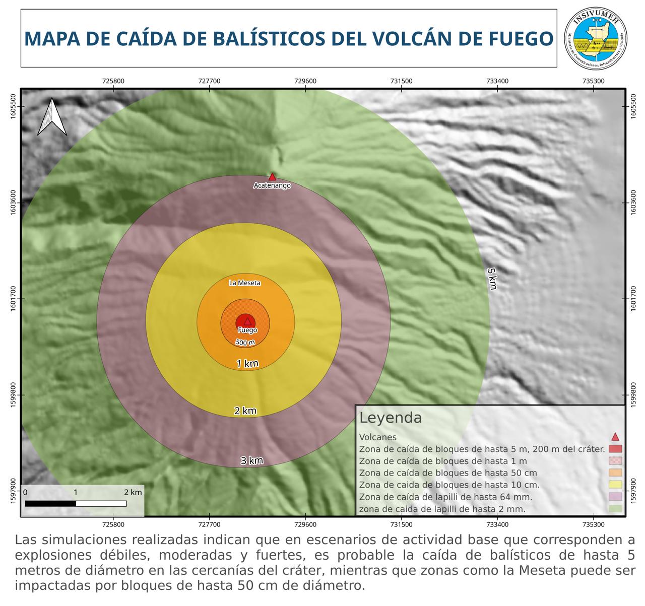 Mapa Balísticos Fuego