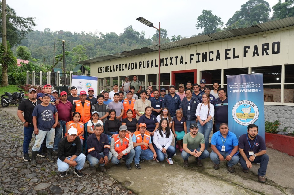 INSIVUMEH realiza divulgación comunitaria de Sistemas de Alerta Temprana en áreas vulnerables de Quetzaltenango.