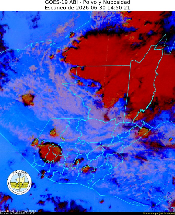 Entre mayo y agosto Guatemala percibe el ingreso del polvo del Sahara.