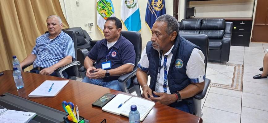 INSIVUMEH brinda actualización meteorológica y perspectivas climáticas al Gobernador Departamental de Jutiapa