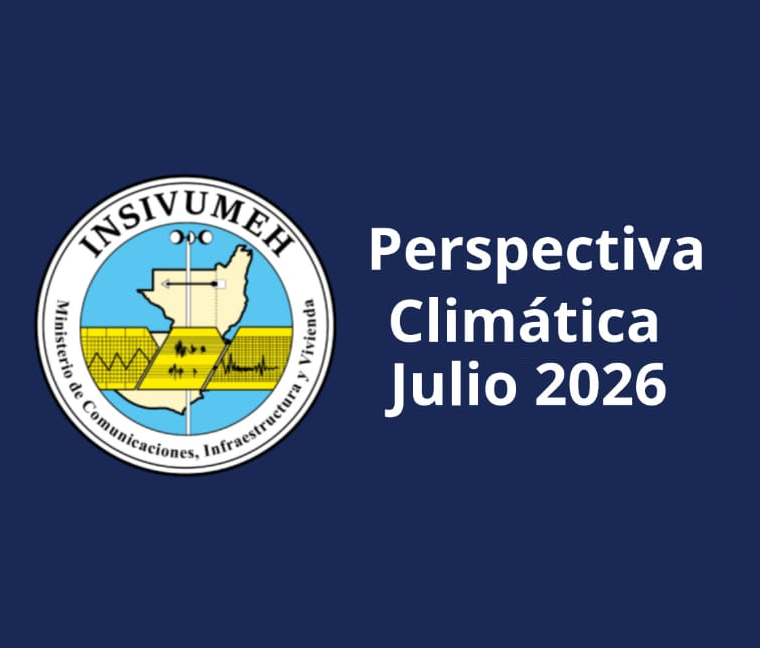 INSIVUMEH presenta la perspectiva climática para julio de 2026