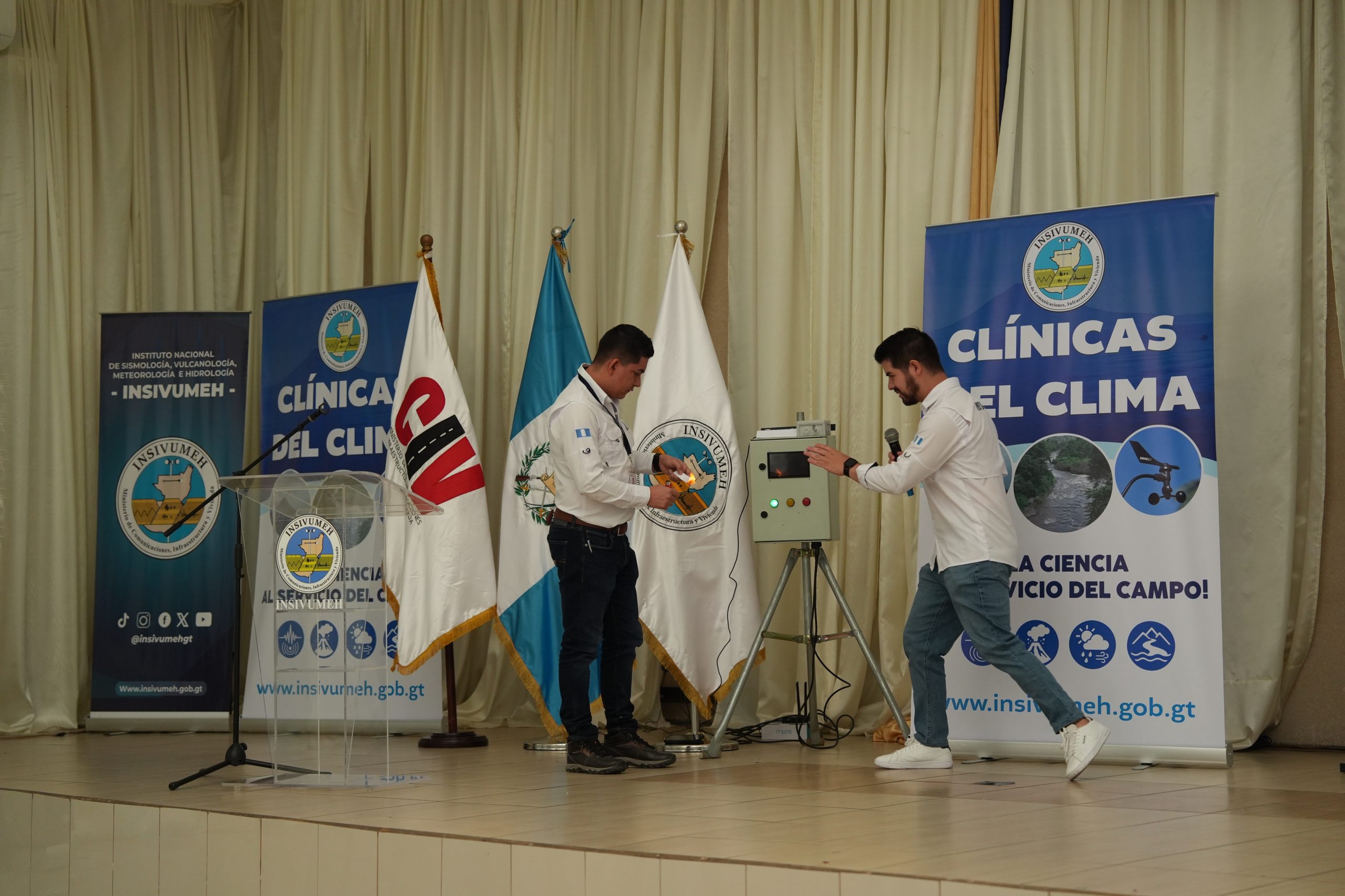 El programa Clínicas del Clima brindó información del que hacer del INSIVUMEH a actores locales de Jutiapa